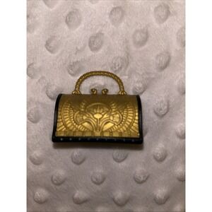 Monster High Doll Cleo de Nile Scaris City of Frights Gold & Black Purse Bag